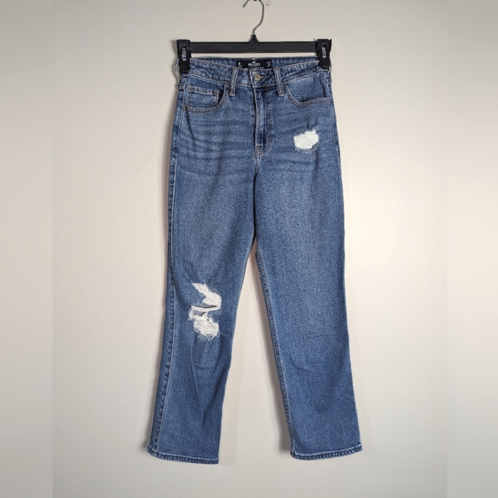 25 Hollister‎ Ultra High-Rise Vintage Straight Stretch Jeans
